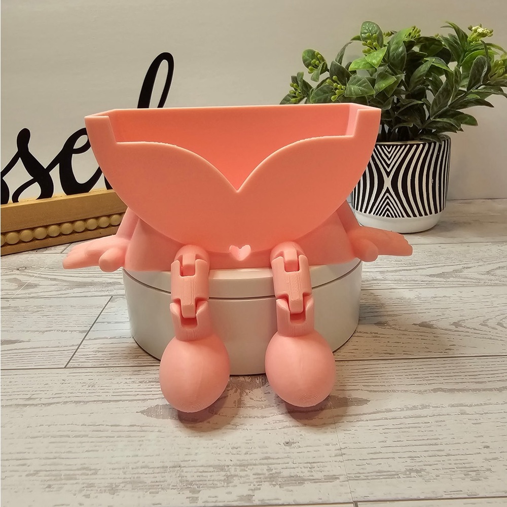 Cute Pink Scrub Mommy Holder - Picture 2 of 5